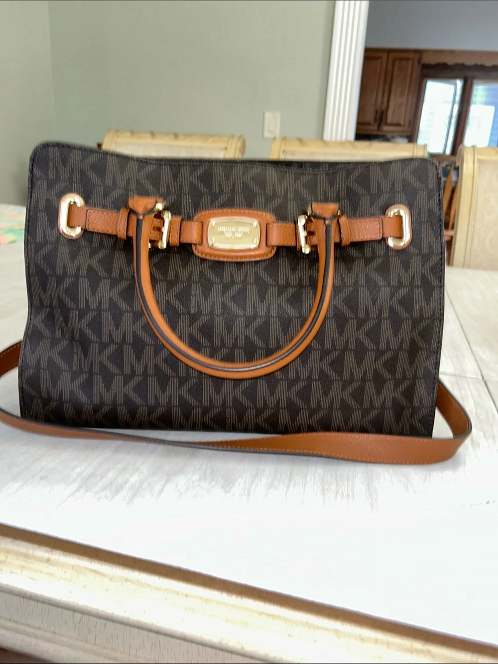 Michael Kors structured tote