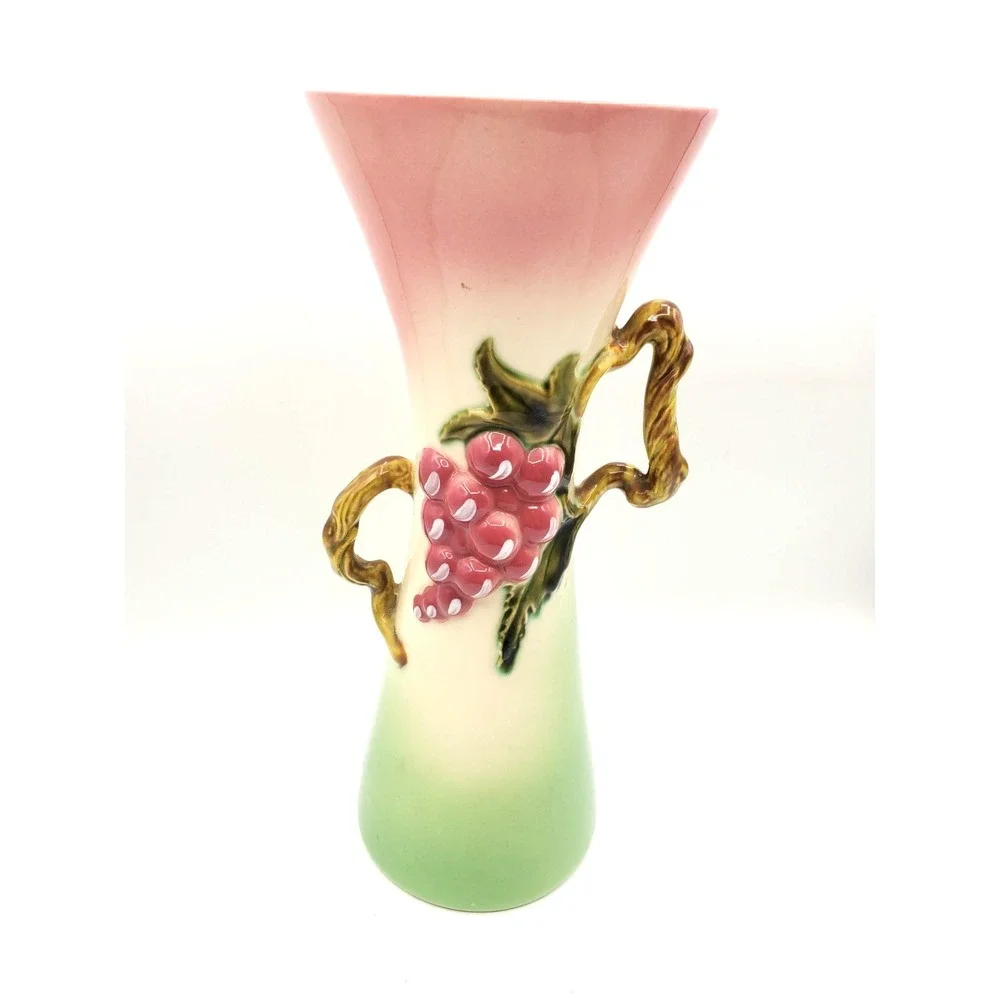 MCM Hull Pottery Tokay Grapes 12