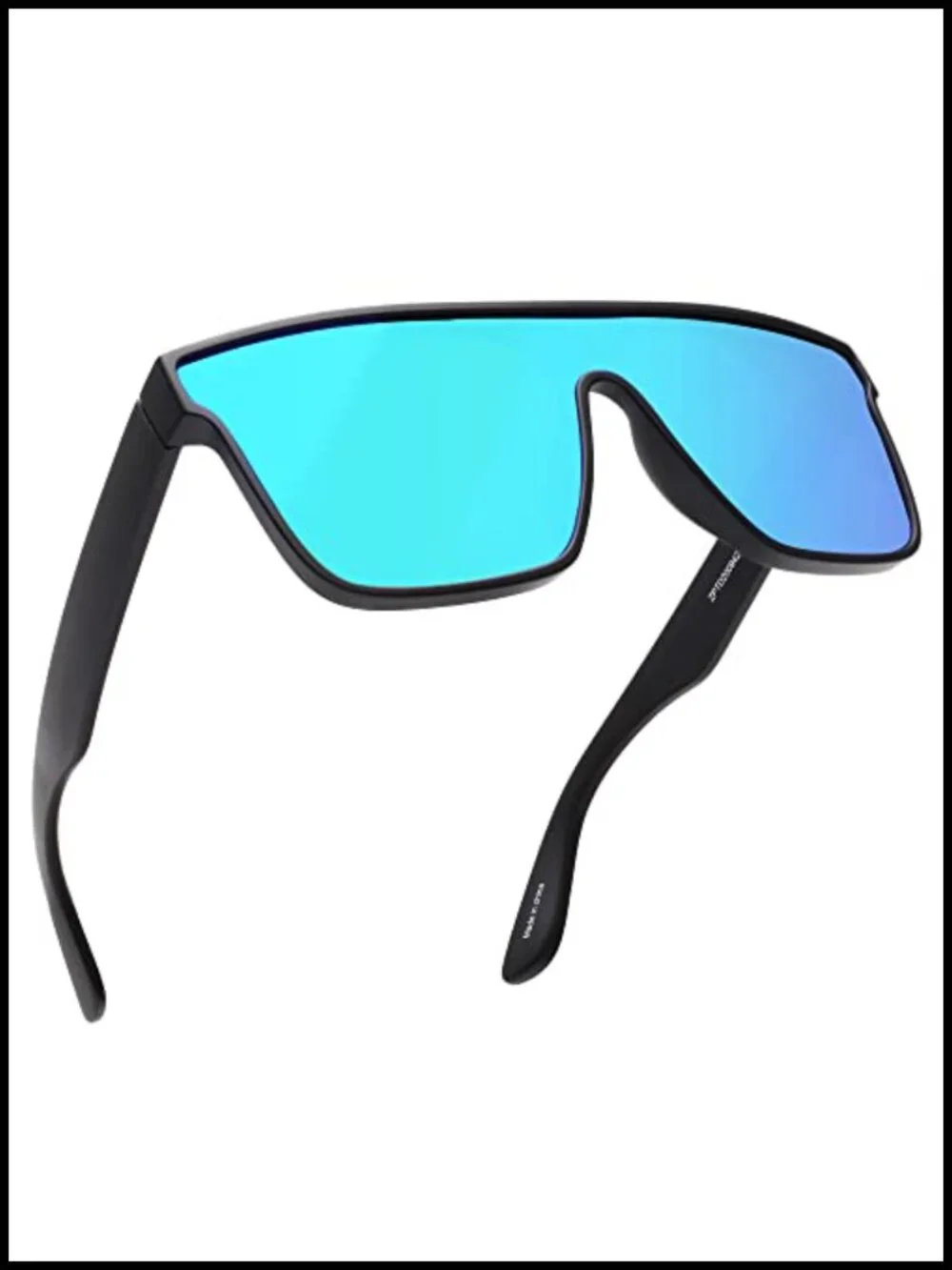 Oversized Square Polarized Sunglasses UV400 Shield Shades