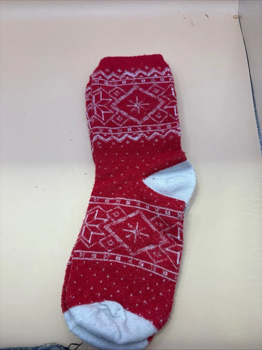Fair Isle pair red rarely