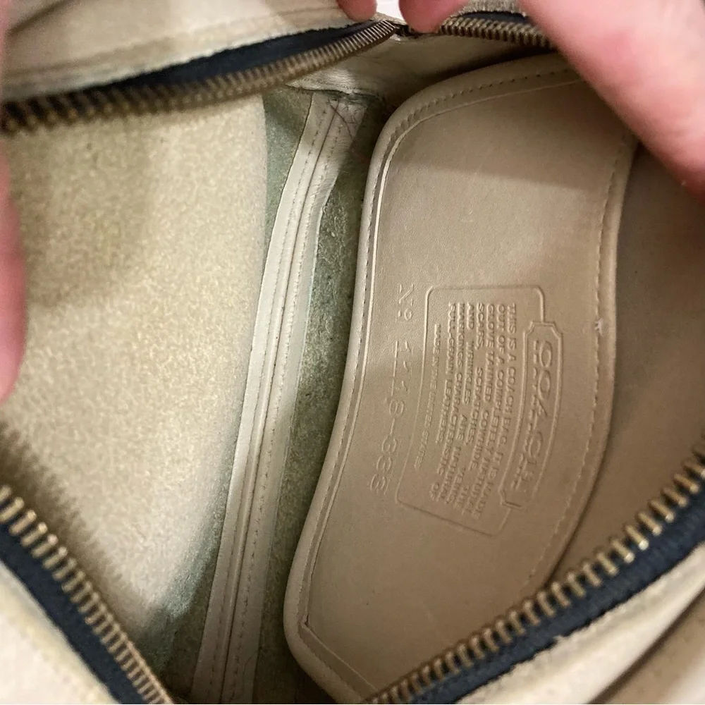 Coach scuffs wear