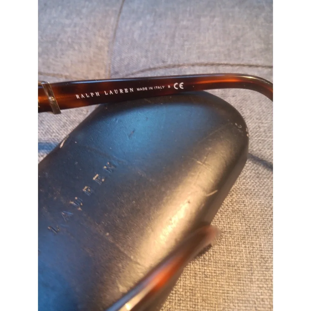 90's Y2k Ralph Lauren Women's Tortoise Shell Eyeglass Frames Only‎ With Case