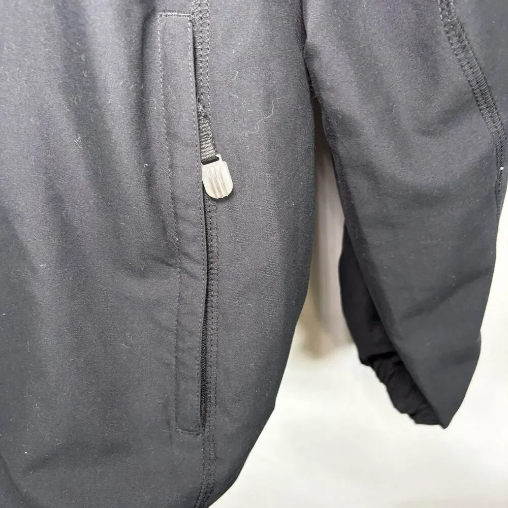 Adidas Climashell Wind 1/4 Zip Pullover Windbreaker Golf Jacket Mens XL Black