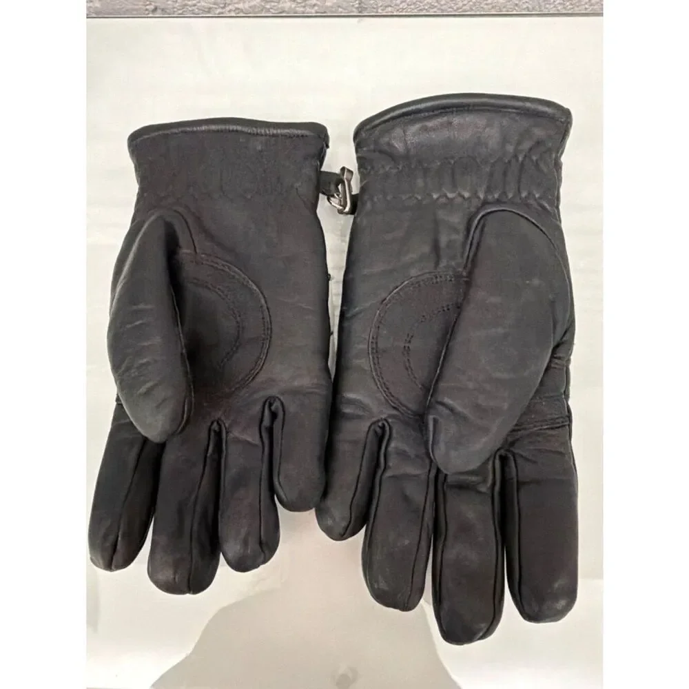 Women’s Riding / Winter Black Leather Gloves Size L