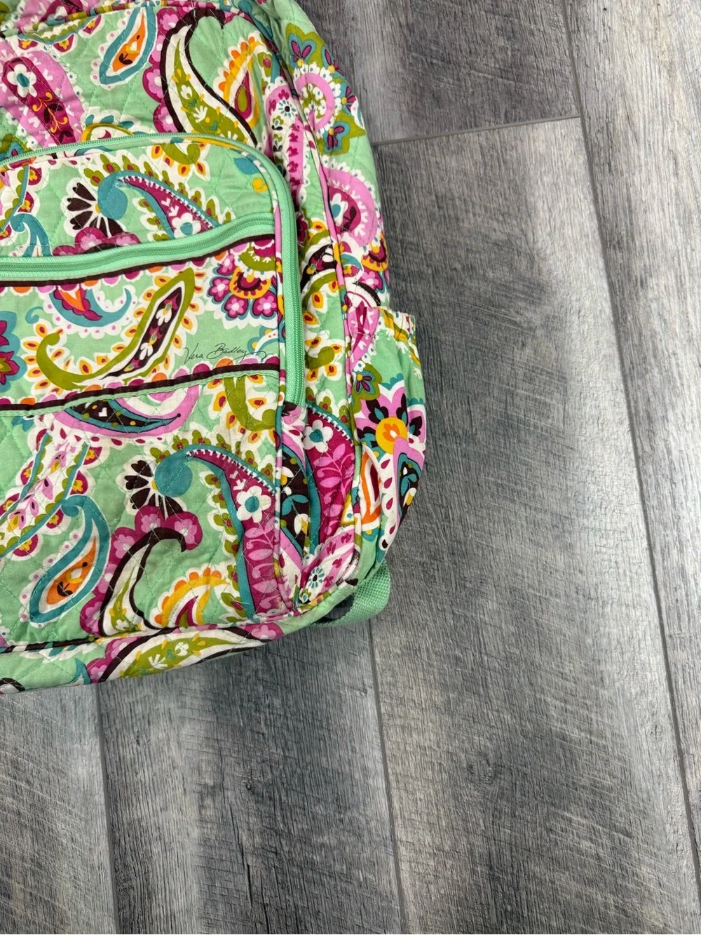 Vera Bradley worn signs