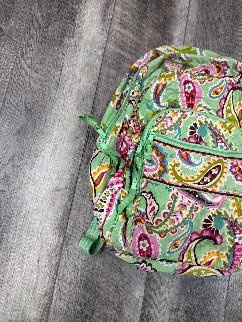 Vera Bradley worn signs
