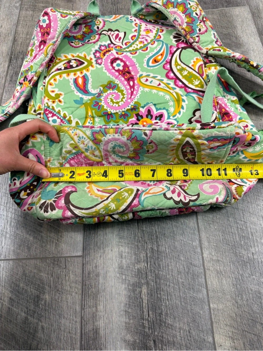 Vera Bradley worn signs