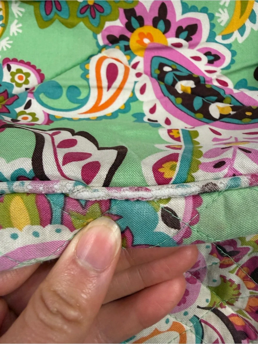 Vera Bradley worn signs