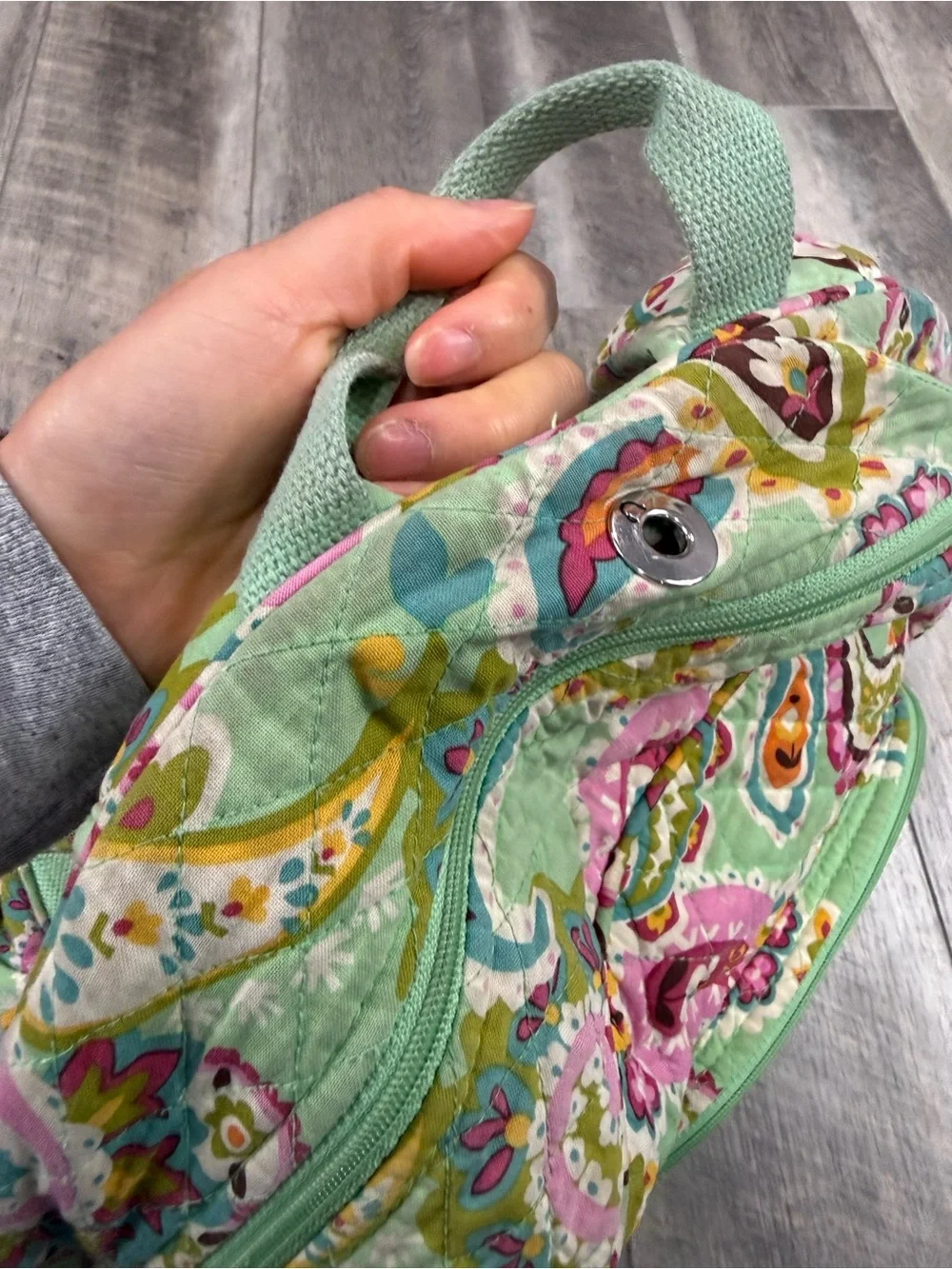 Vera Bradley worn signs