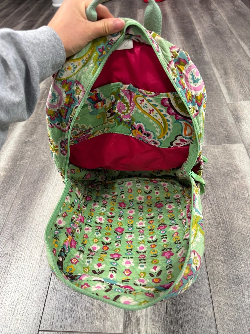 Vera Bradley worn signs