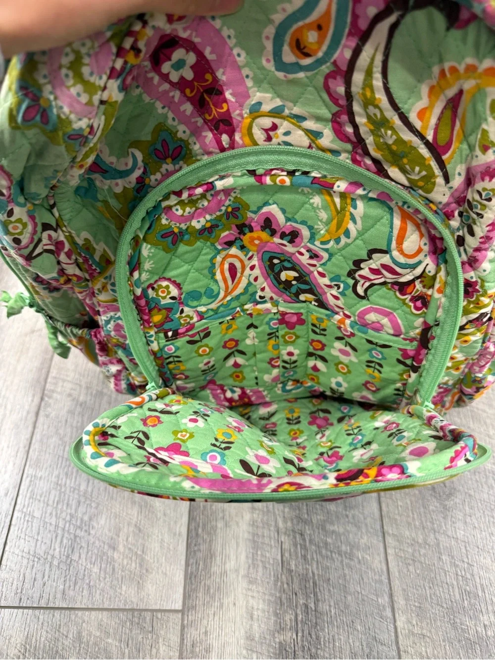 Vera Bradley worn signs
