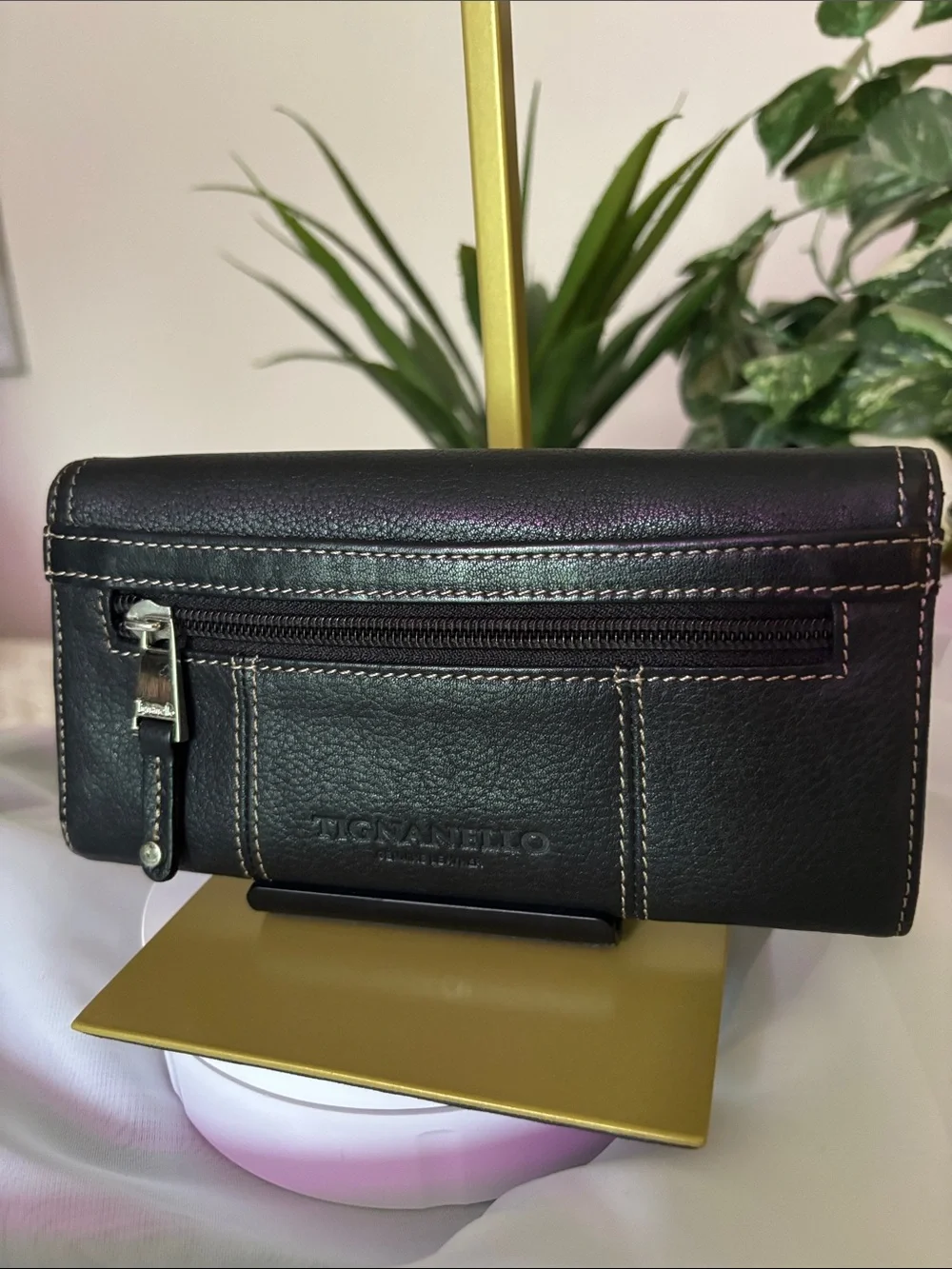 Tignanello pebbled leather