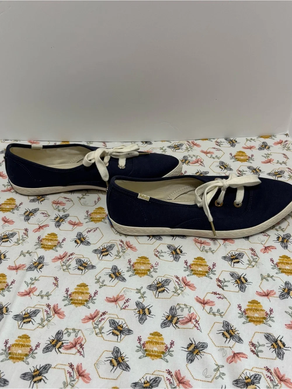 kate spade navy canvas