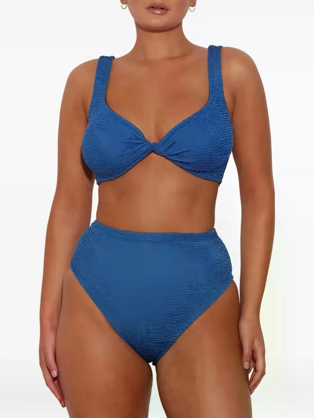 Hunza G textured blue