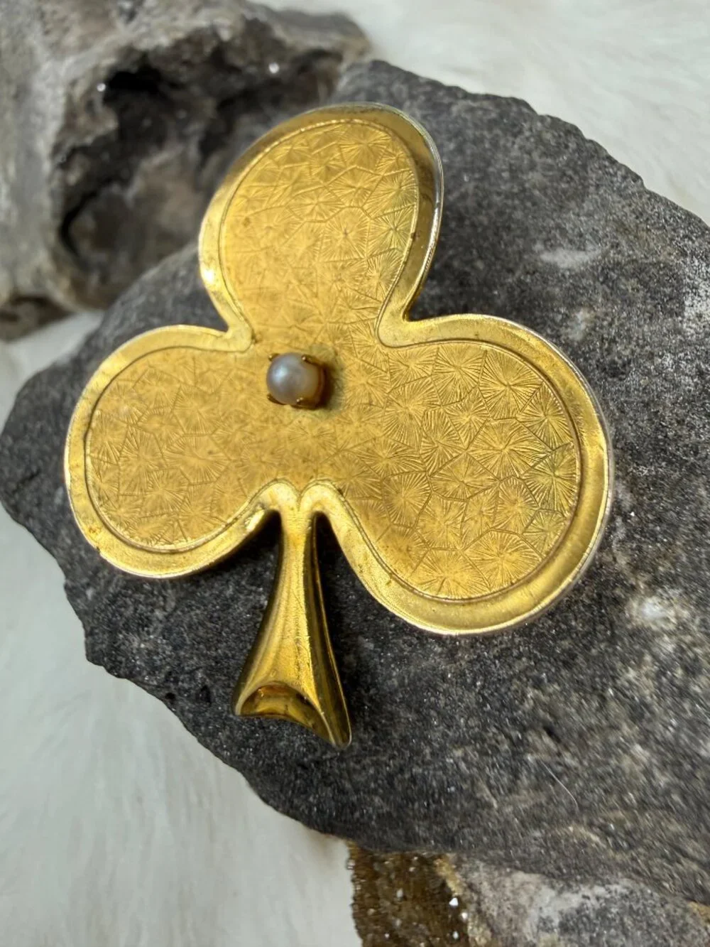 Vintage gold tone
