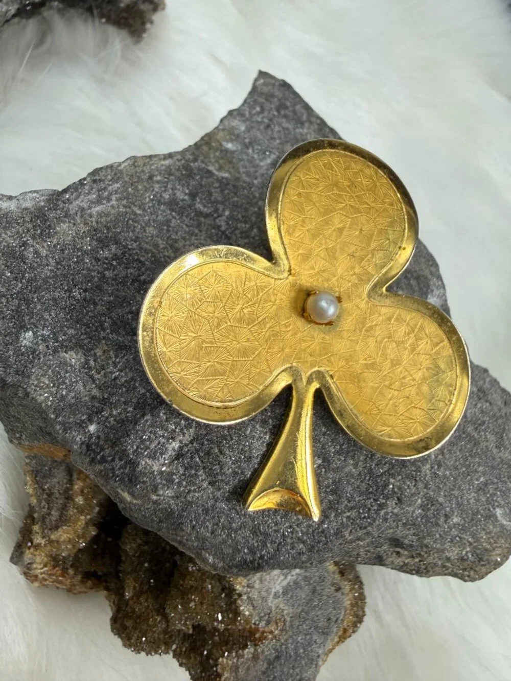 Vintage gold tone