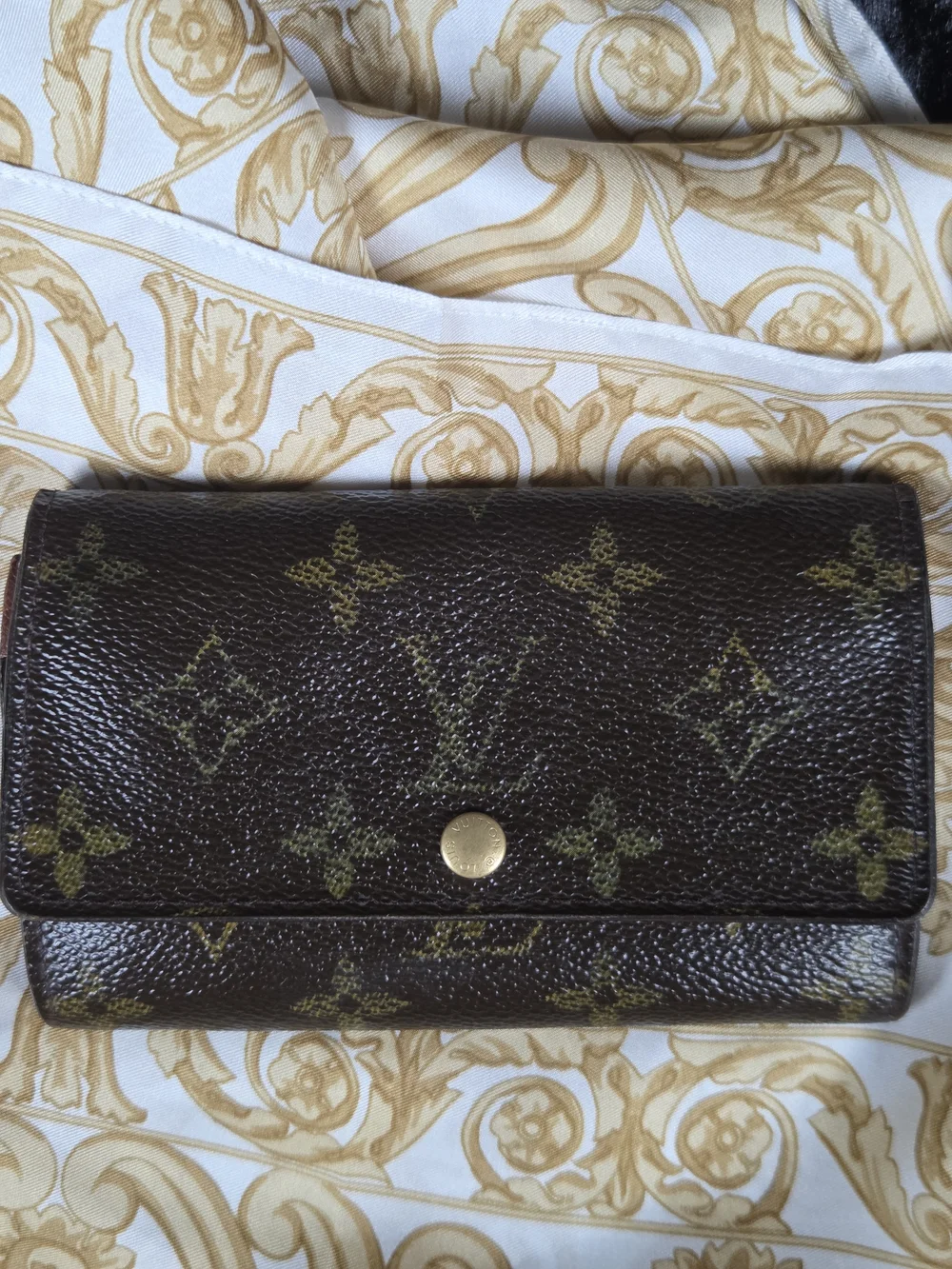 Louis Vuitton Monogram Trésor Bifold Wallet Vintage Made in Spain