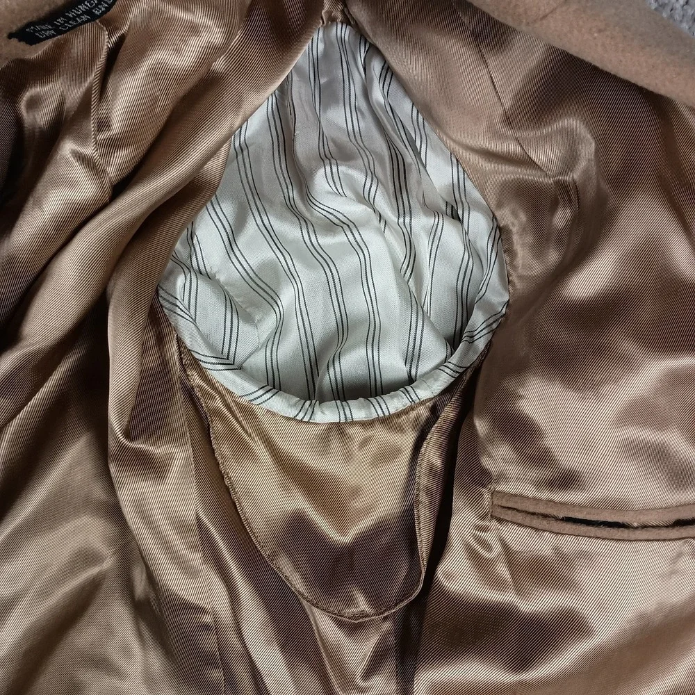 Vintage‎ Alexander Shields Park Avenue Camel Hair Blazer 40S Museum Quality