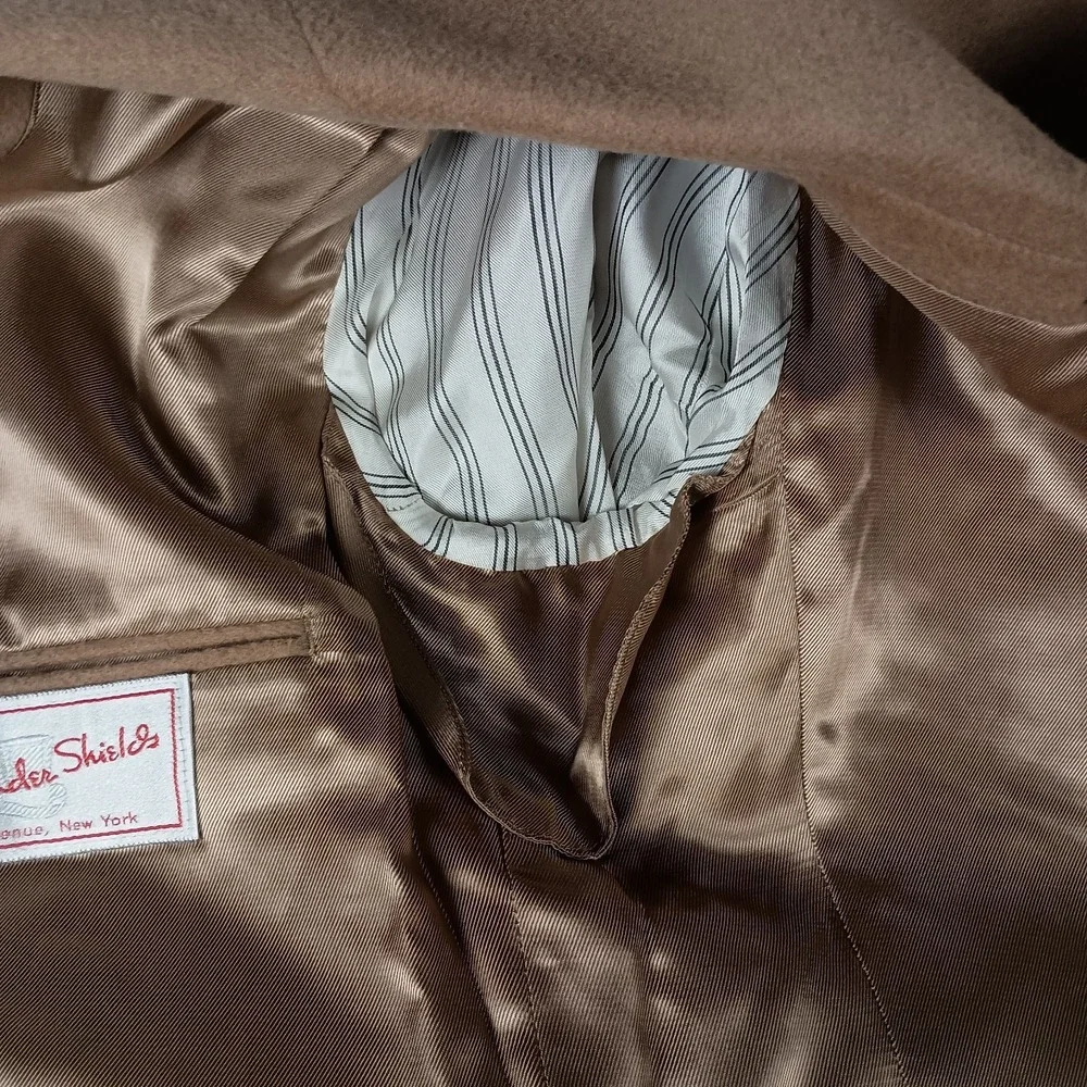Vintage‎ Alexander Shields Park Avenue Camel Hair Blazer 40S Museum Quality
