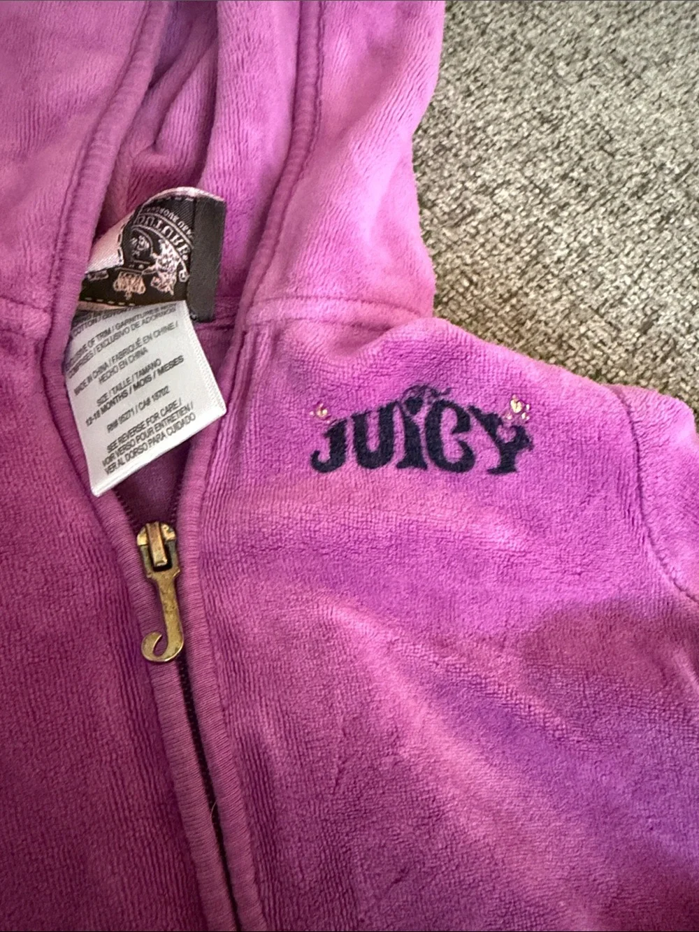 Juicy Couture soft velour