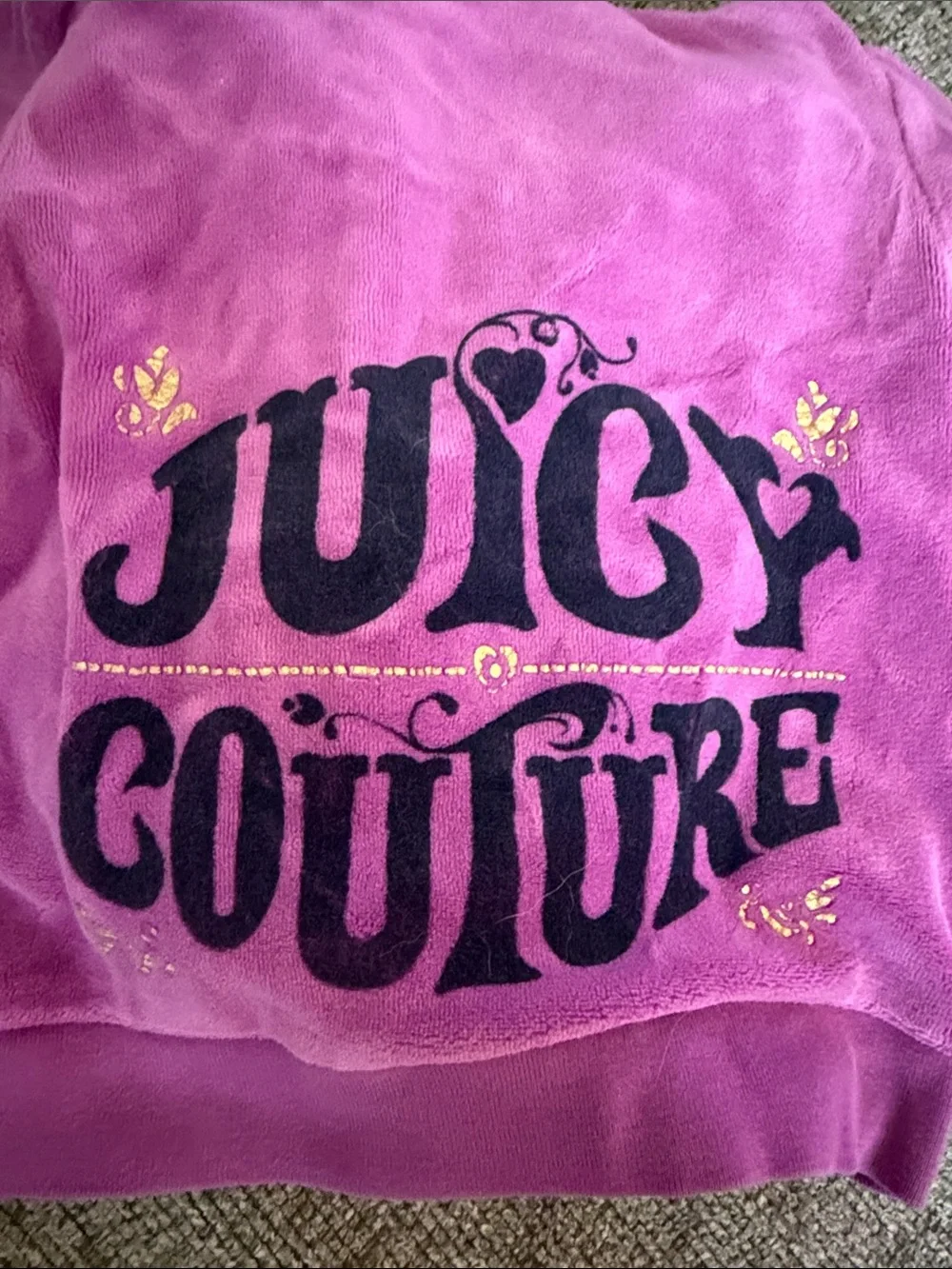 Juicy Couture soft velour