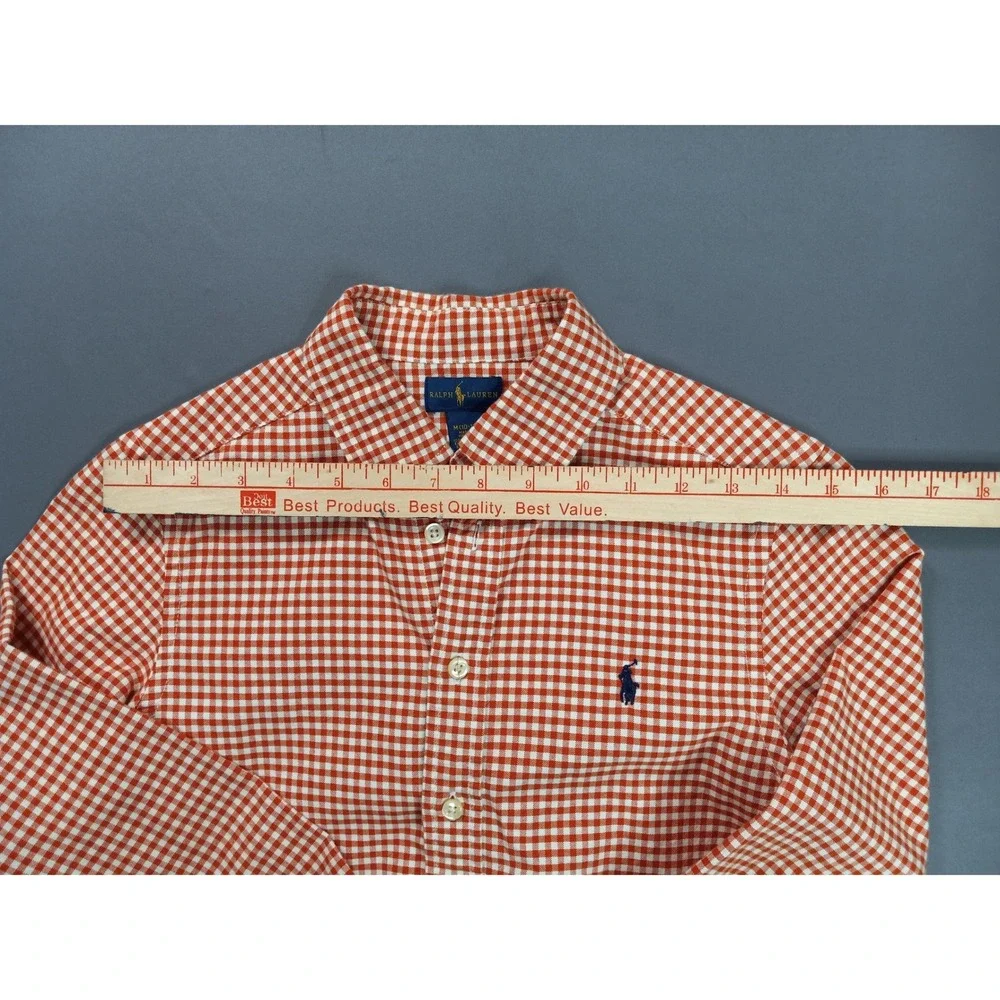 Ralph Lauren vibrant gingham pattern