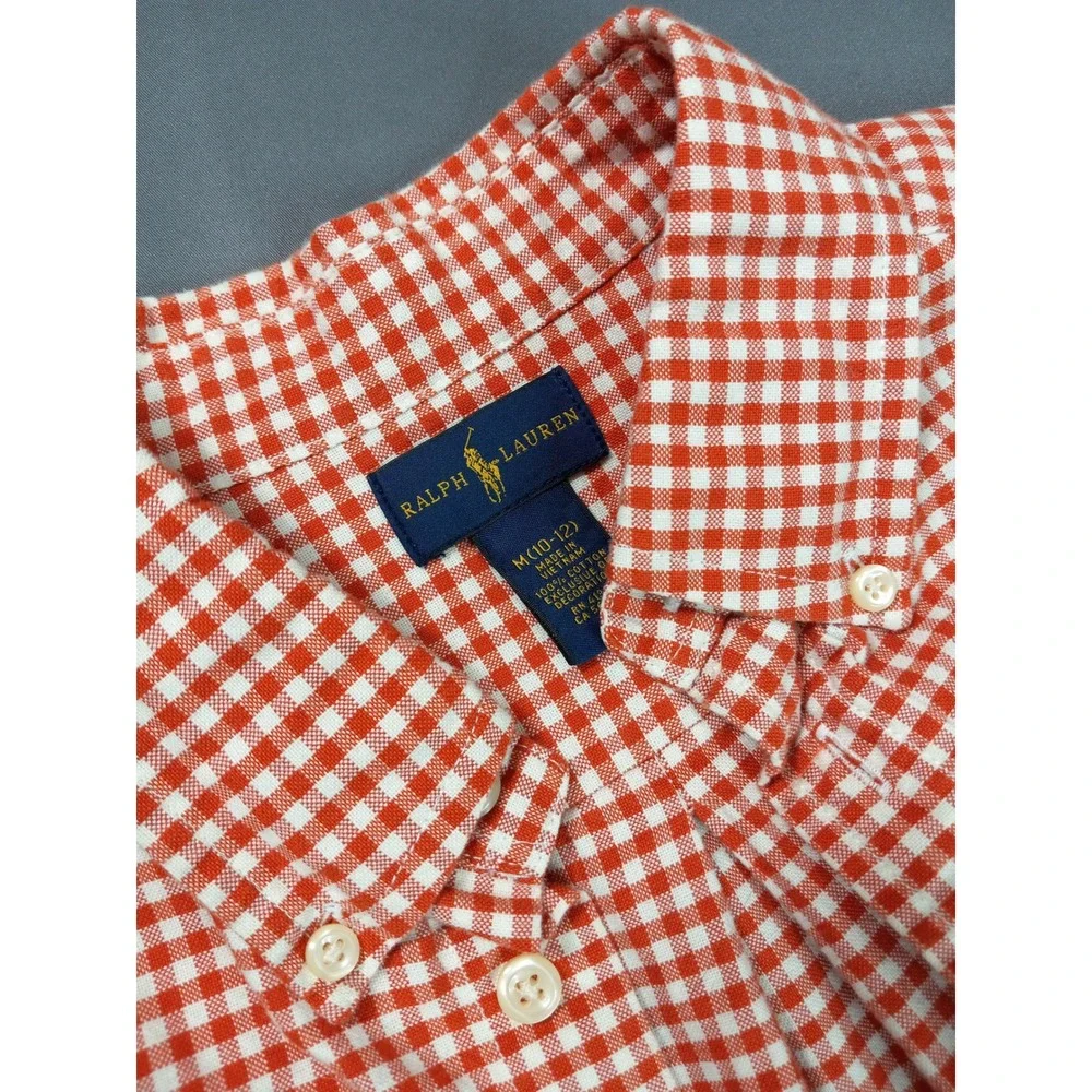 Ralph Lauren check iconic chest