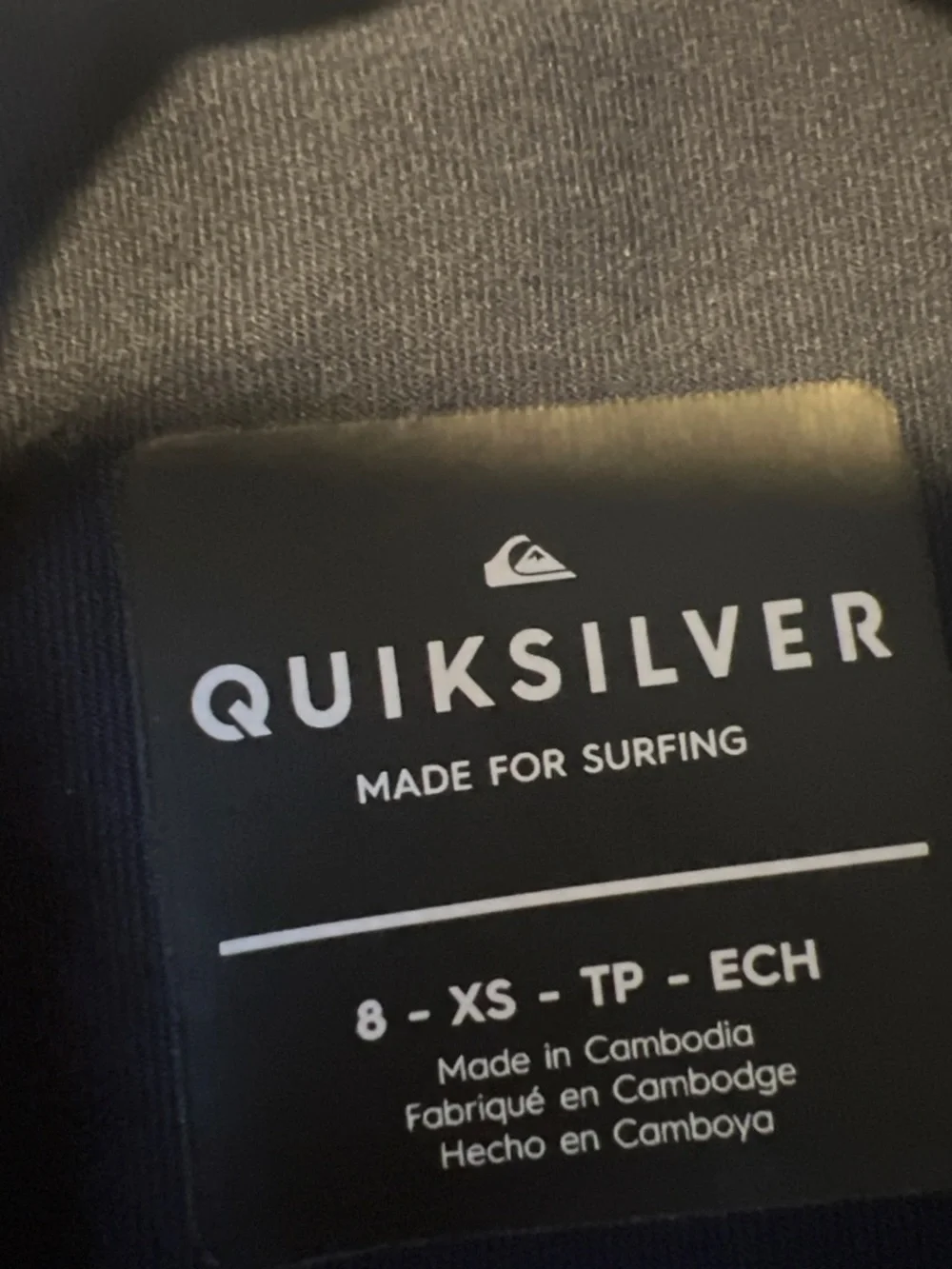 Quiksilver short sleeve