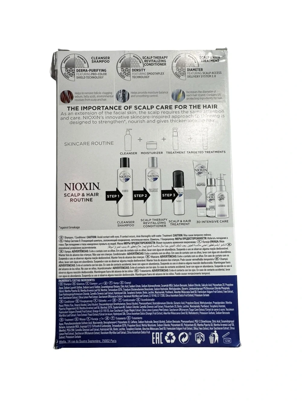 Nioxin new factory
