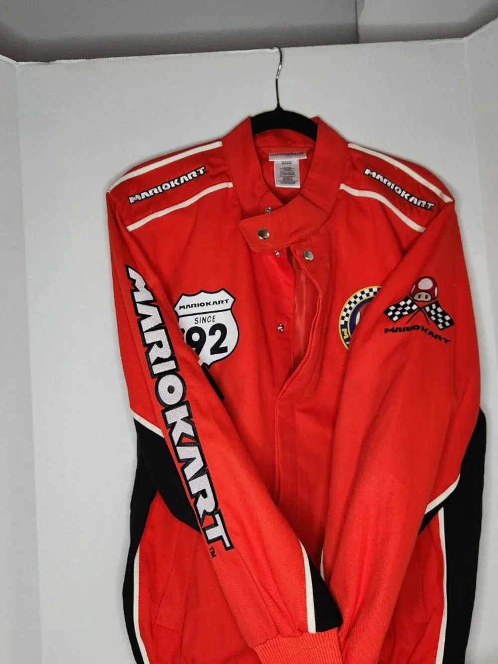 Mario Kart Canvas Racing Jacket Kids