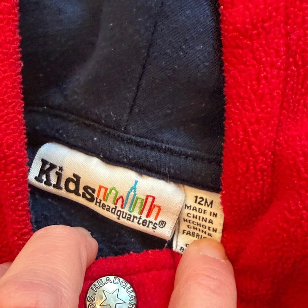 Kids Headquarters bright red