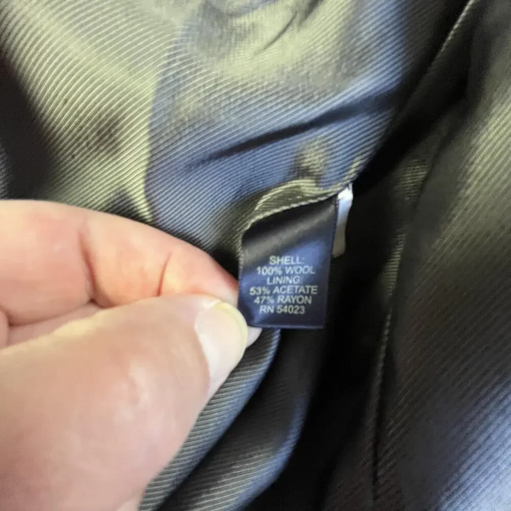Banana Republic Blazer Mens 38R Gray