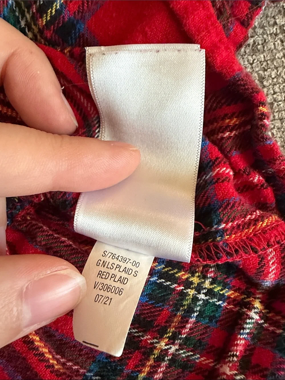 Old Navy bright red