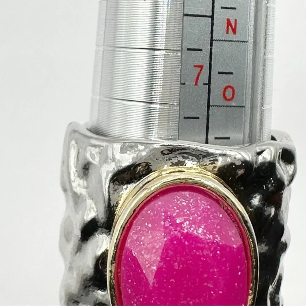 Unbranded pink faceted