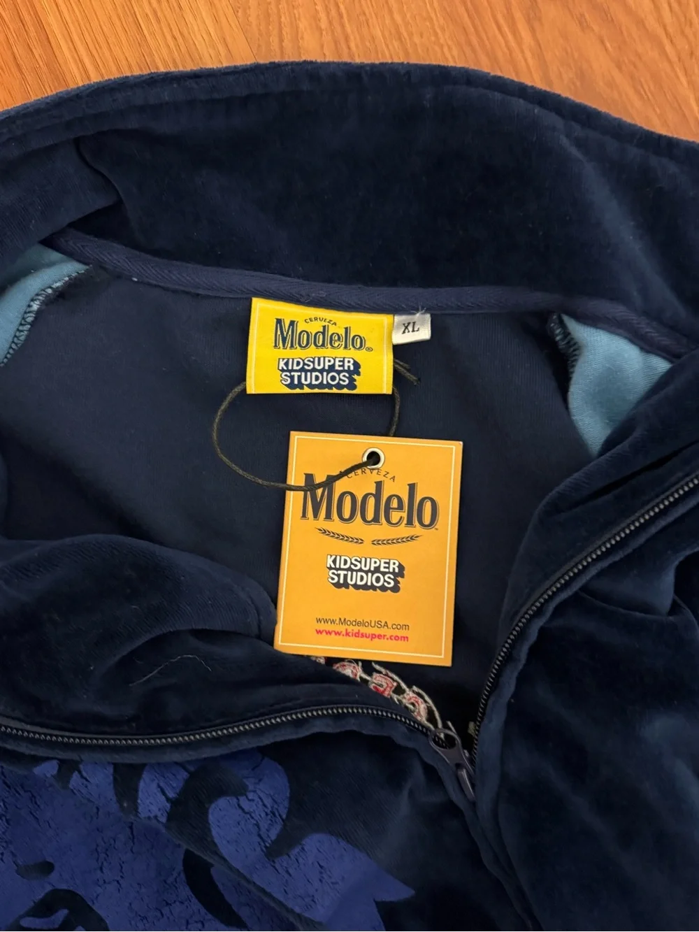 ModelCo jacket up