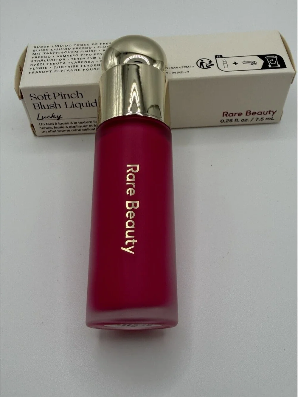 Rare Beauty Soft Pinch Liquid Blush Lucky 7.5ml 0.25oz Full Size New In Box
