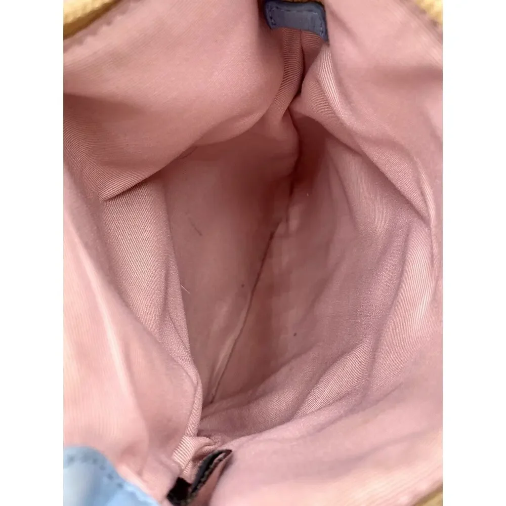 Coach beige blue