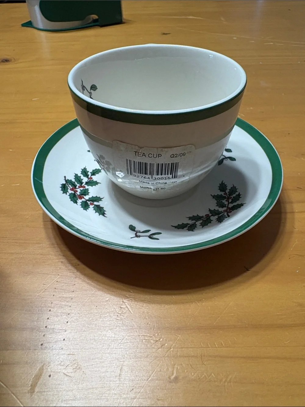 Spode teacup saucer