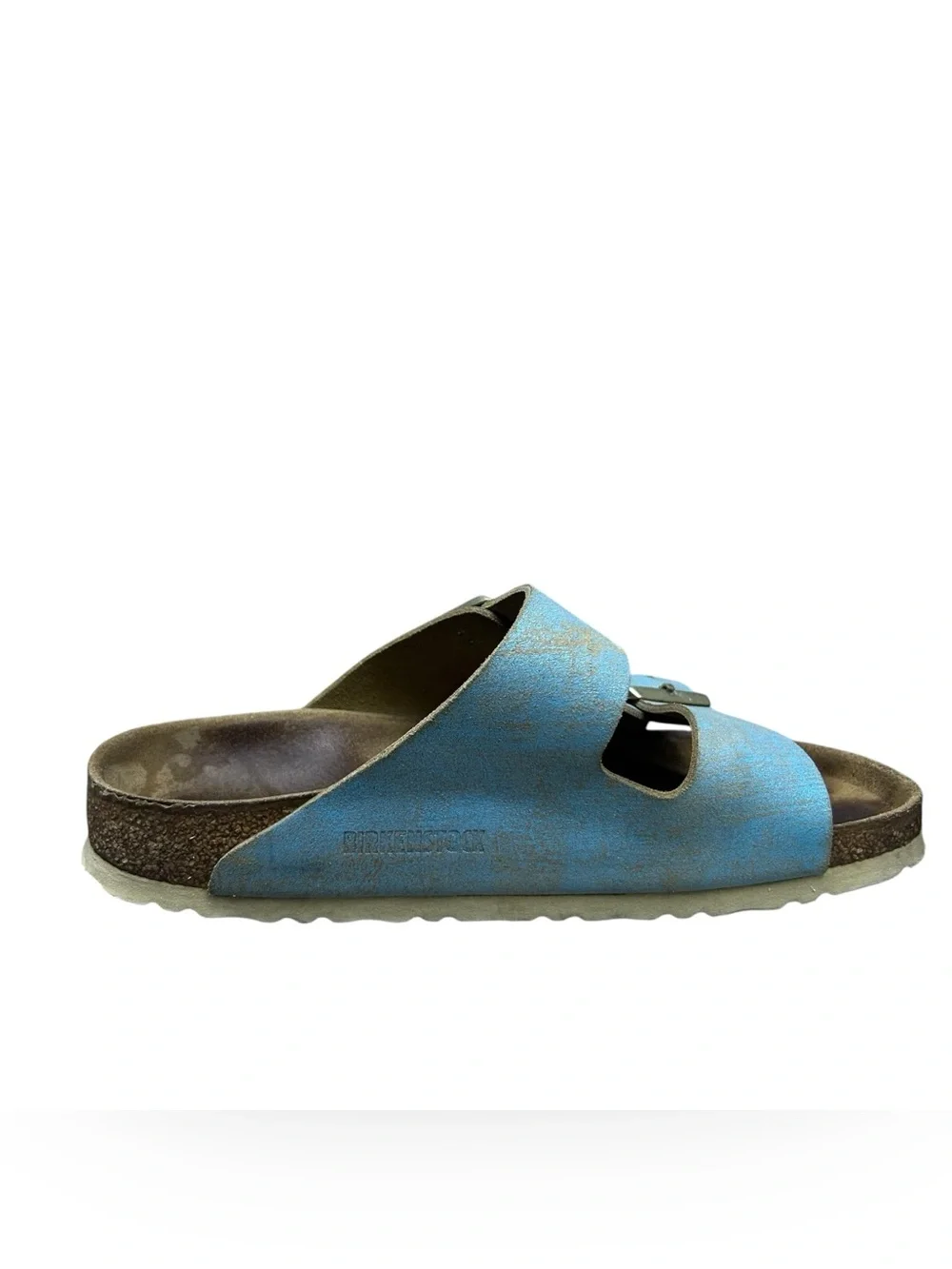 Birkenstock often gold hardware