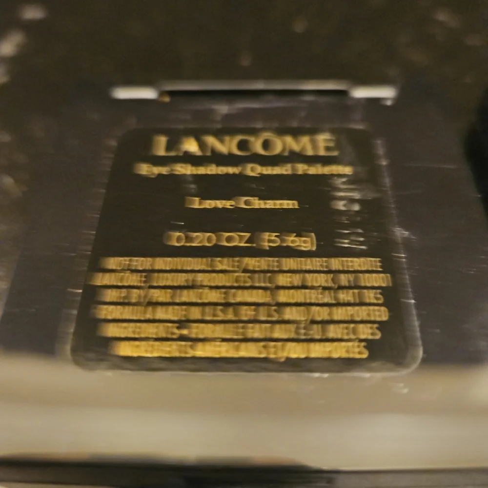 Lancome‎ Eye Shadow Quad Palette - LOVE CHARM 0.20 oz/ 5.6g New Without (2)