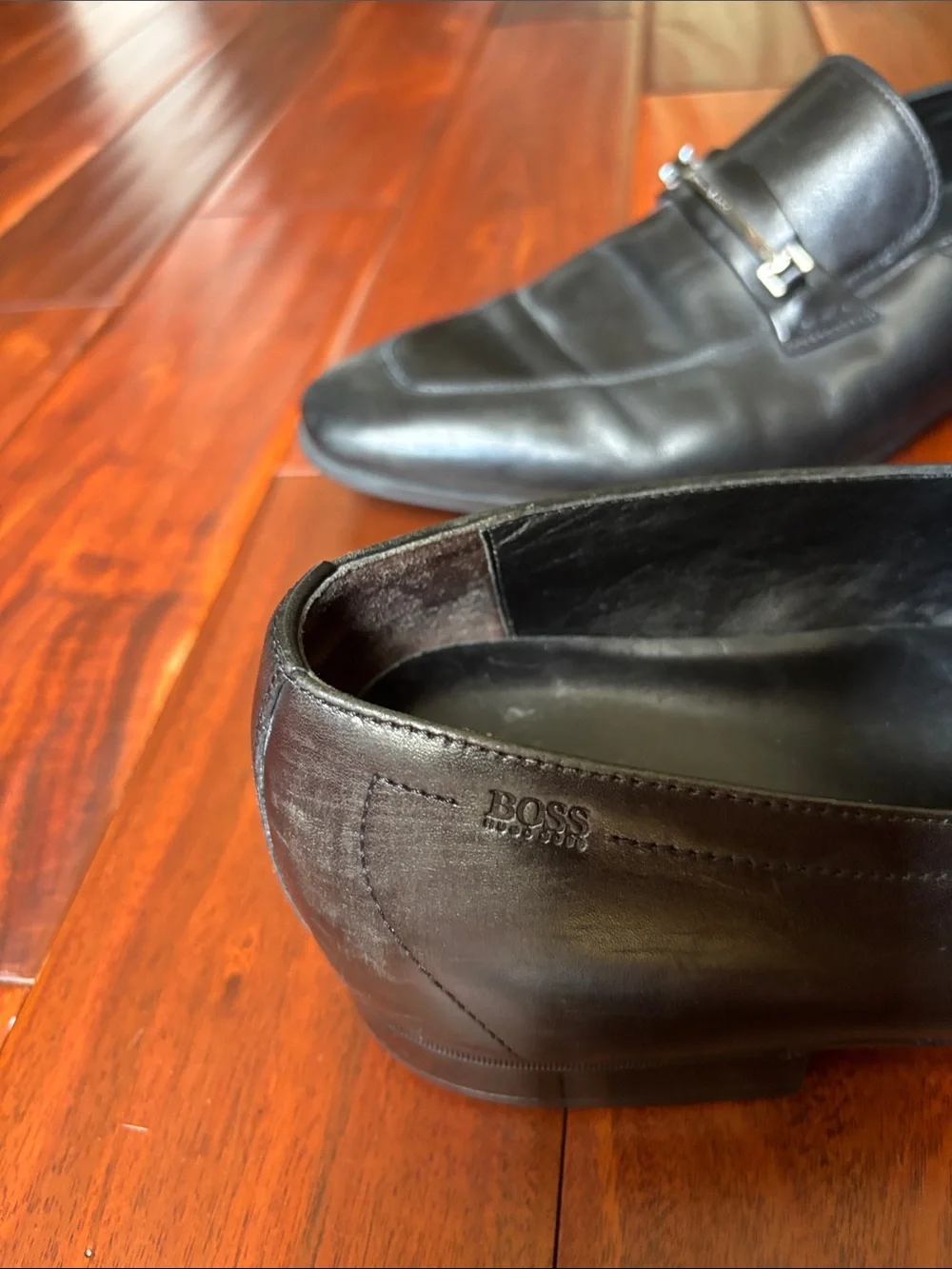 Hugo Boss cushioned comfort slip