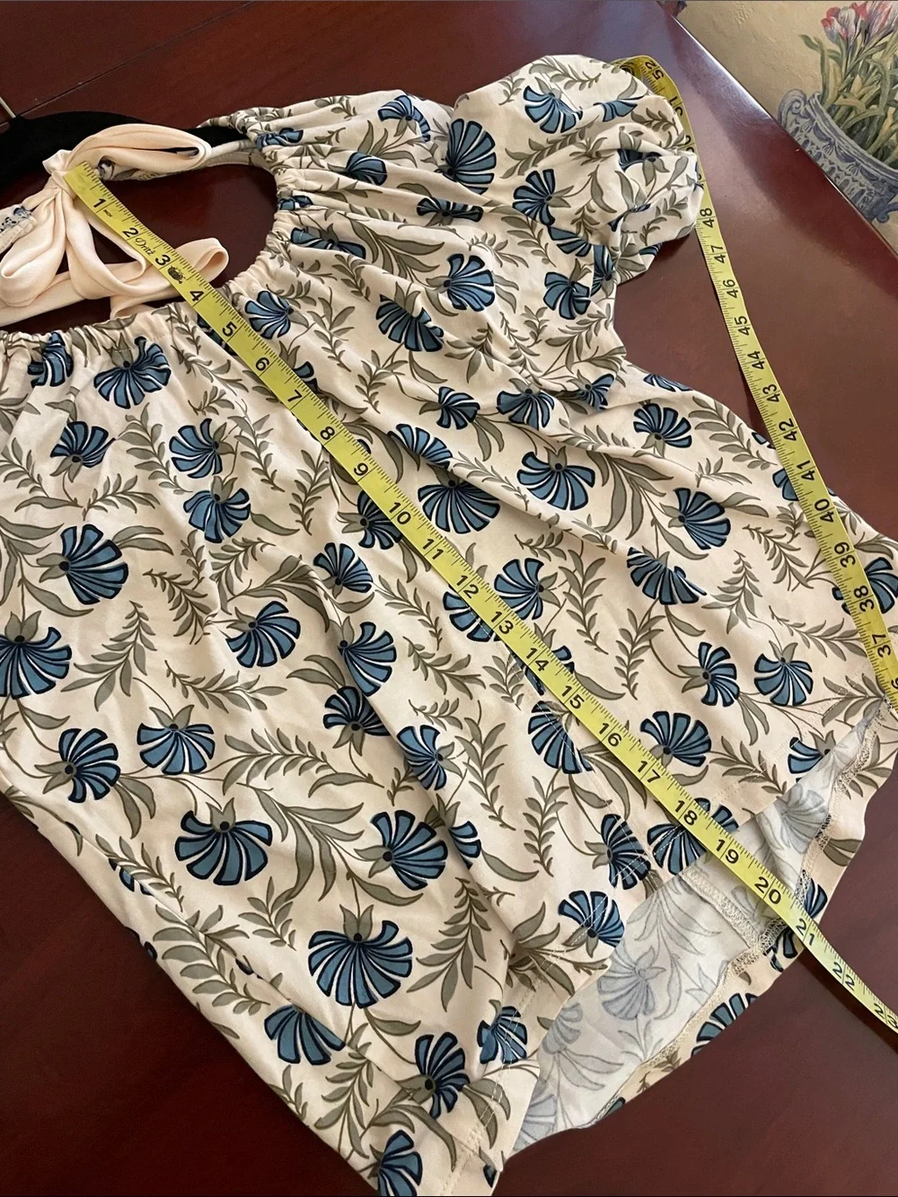 LOFT cream blouse