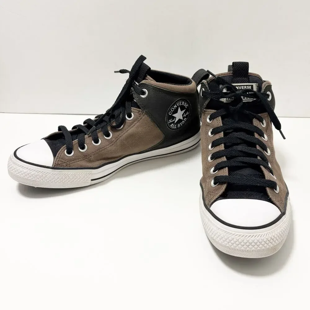 Converse Chuck Taylor All Stars High Street High Tops Black/Brown M9.5 W11.5