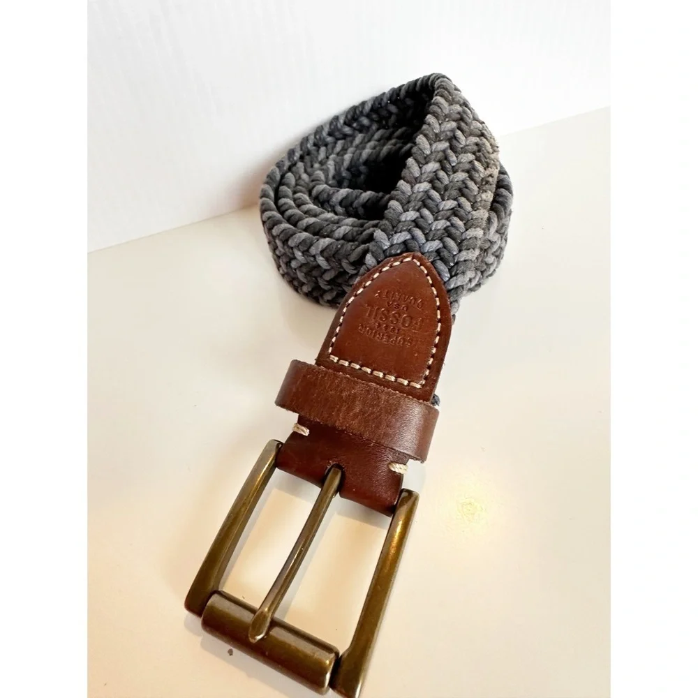 Fossil mens braided