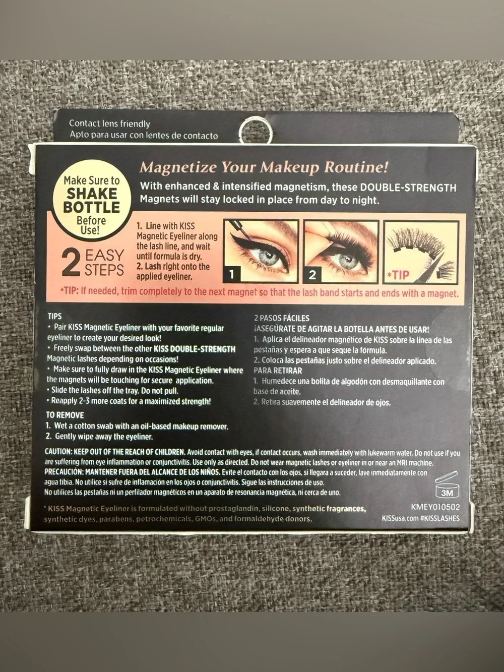 Kiss magnetic eyeliner