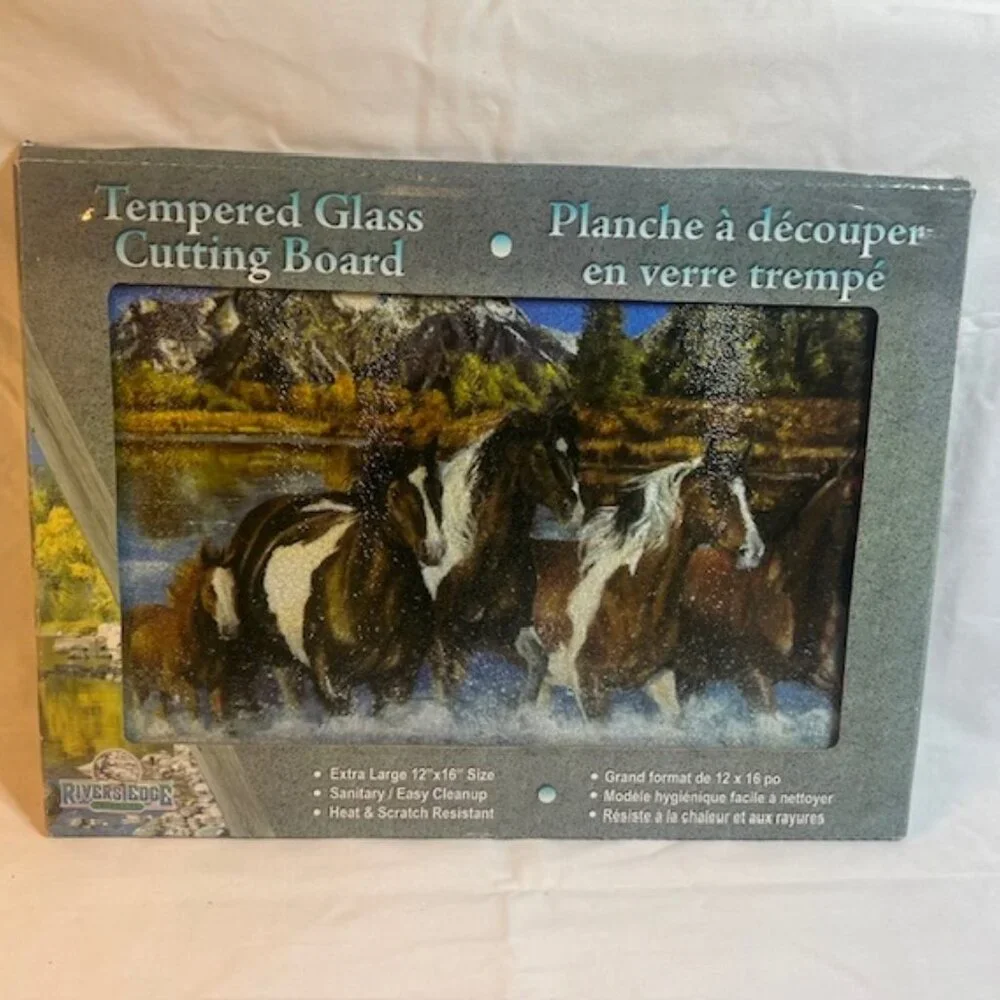 Horse Scene Cutting Board 16