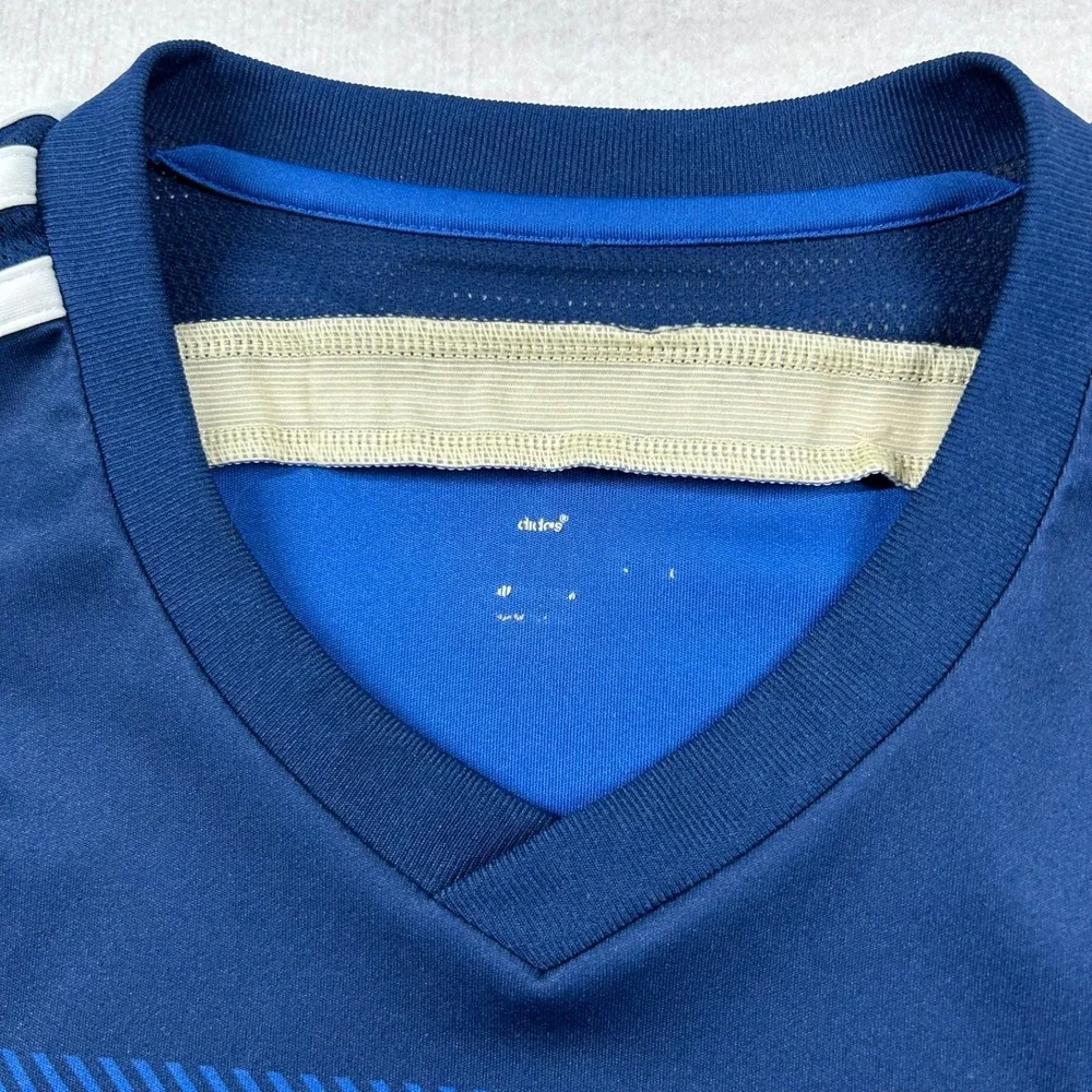 Adidas Argentina Soccer Jersey Mens M 2014 World Cup Away Football Kit AFA