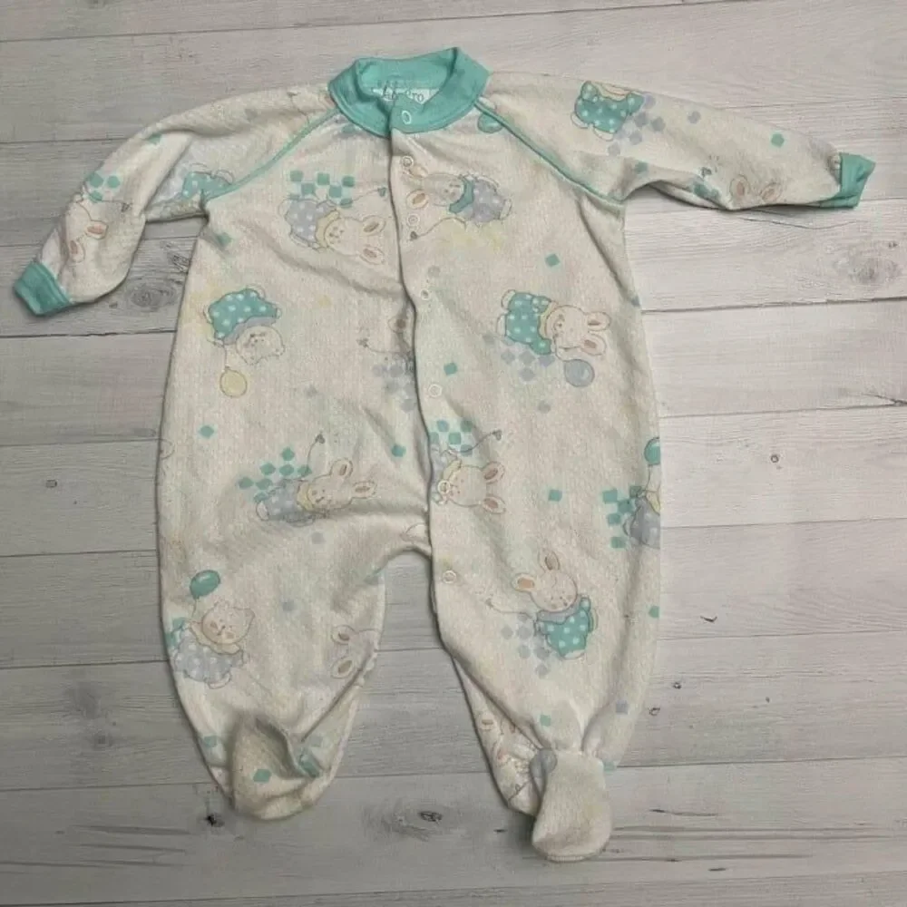 Vintage‎ babygro sleeper size large