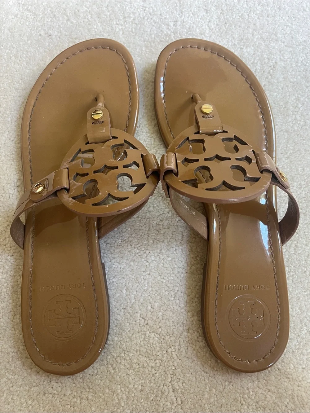 Tory Burch glossy patent