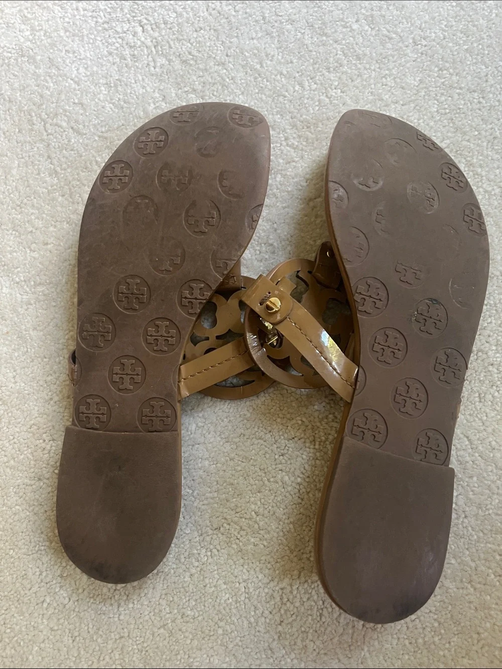 Tory Burch glossy patent